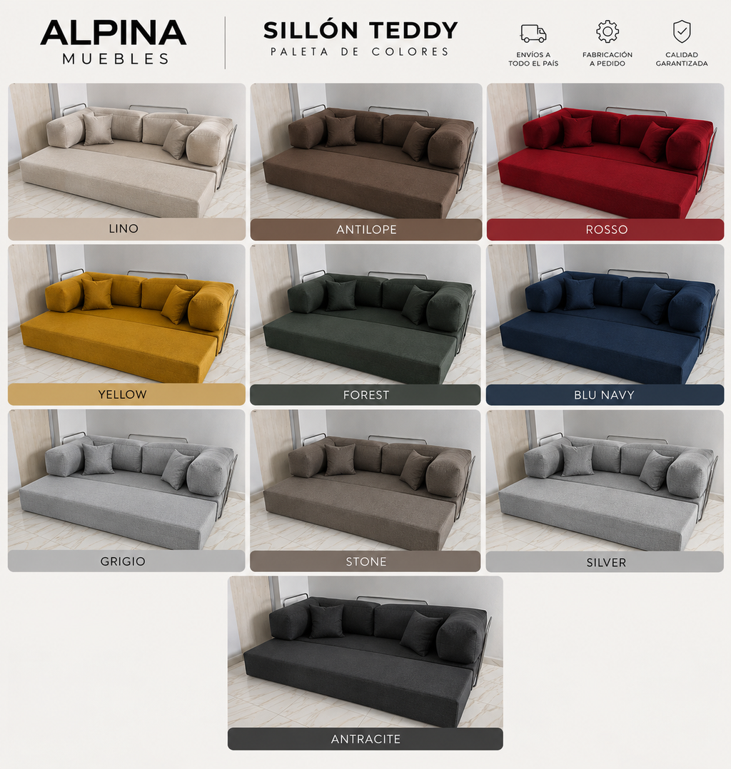 Sillon Viral Teddy directo de fabrica